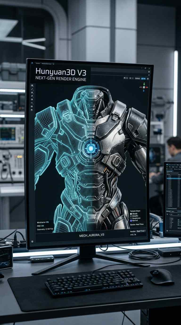 Hunyuan3D V3 engine
